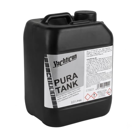 Yachticon - Pura Tank Depo Temizleyici (2,5 L): Su Deponuzda Klora Gerek Kalmadan Kusursuz Hijyen ve Tertemiz İçme Suyu!