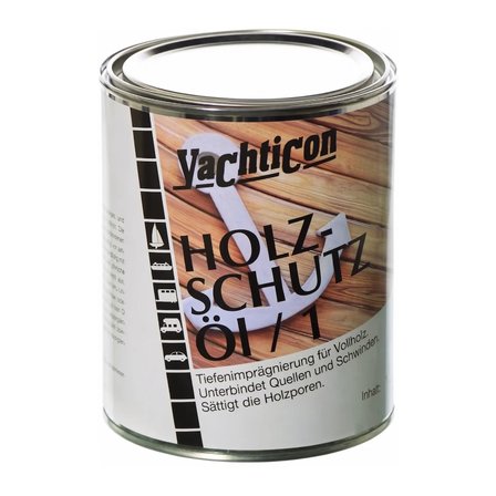 Yachticon - Ahşap Koruma Yağı / Derin Emprenye Yağı (1 Lt): Ahşabınız İçin Hücresel Koruma ve Güç