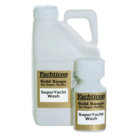 Yachticon - Gold Serisi Superyacht Wash Tekne Temizleyici (5 Lt): , İ̇Nci Efektli Ve Deniz Suyu Uyumlu Profesyonel Günlük Bakım Şampuanı!