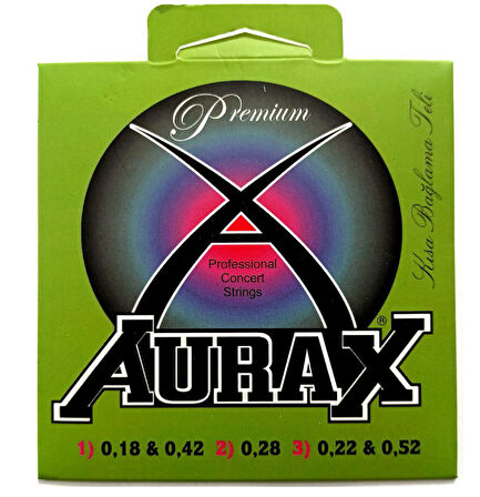 Aurax ARX18 018 Bağlama Teli 18-28-22 - Kısa Sap Sazlar Için