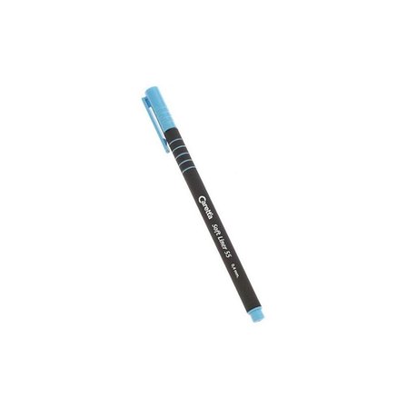 Caretta Soft Liner Keçe Uç Kalem Turkuaz CS-55-06  10 Lu (1 Paket 10 Adet)