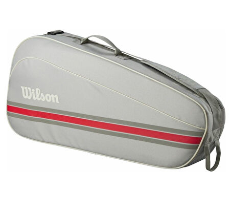 Wilson Team 6PK Gri Tenis Çantası WR8039903001