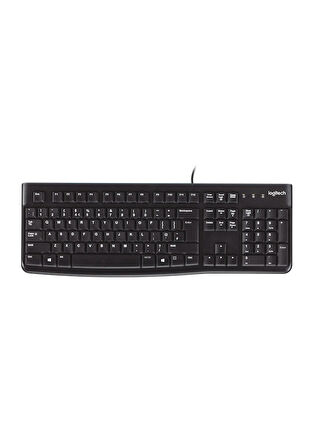 Logitech K120 920-002505 USB Kablolu Standart Q İngilizce Klavye