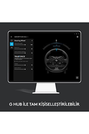 G923 Ps5, Ps4 Ve Pc Ile Uyumlu Yarış Direksiyonu Ve Pedalları