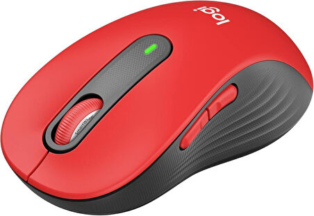 Logitech Signature M650 L Büyük Boy Sağ El Kablosuz Mouse Kırmızı