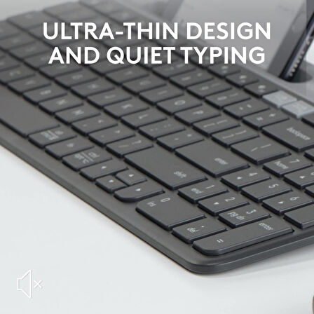 Logitech K585 Multi-Device Slim Kablosuz İngilizce Klavye