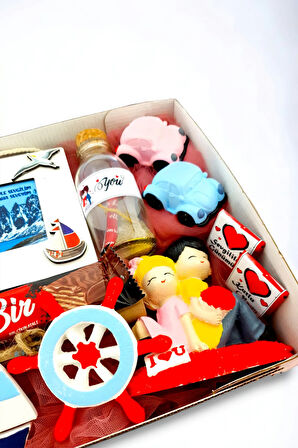 Sevgiliye En anlamlı hediyeler Sevgililer günü Hediyesi Kutuda 14 şubat Sürpriz Paket 14LOVEboxF1