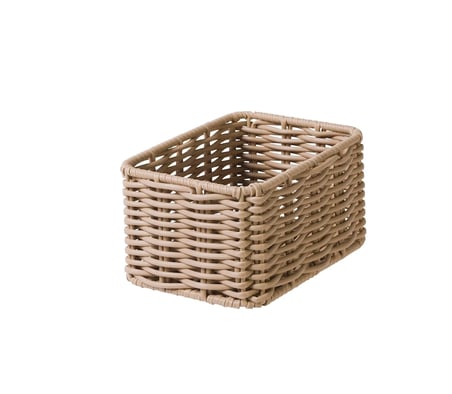 IKEA DJURTRÄNARE sepet , gri-bej, 12x17x9 cm 