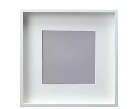 IKEA SANNAHED beyaz çerçeve , beyaz, 50x50 cm 