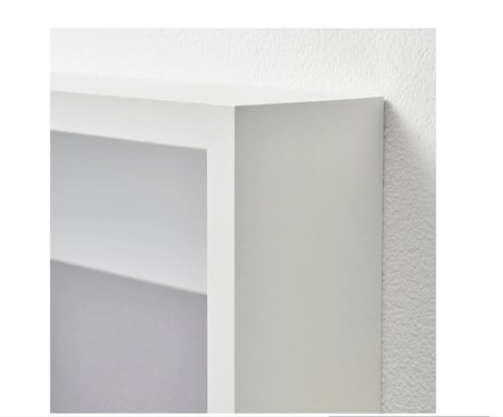 IKEA SANNAHED beyaz çerçeve , beyaz, 50x50 cm 