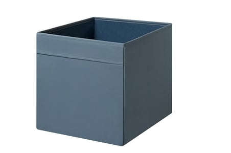 IKEA DRÖNA kutu , mavi, 33x38x33 cm 