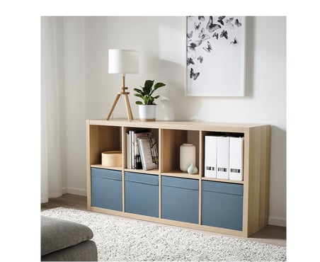 IKEA DRÖNA kutu , mavi, 33x38x33 cm 