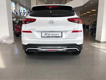 Hyundai tucson ön arka tampon koruması difüzör kalın tip 2018-2021 arası uyumlu