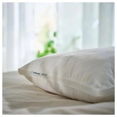 IKEA GAFFELKLOCKA yoğun dolgulu yastık , beyaz, 50x60 cm, yan/sırt üstü uyuyanlar için 