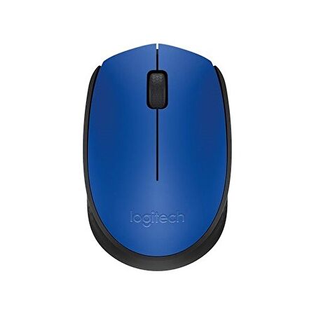 Logitech M171 USB Alıcılı Kablosuz Kompakt Mouse - Mavi
