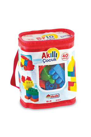 De de Akıllı Çocuk 40 Parça Zeka Oyuncağı Seti