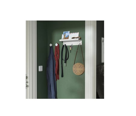 IKEA ENUDDEN duvar askısı , beyaz, 30x8 cm 