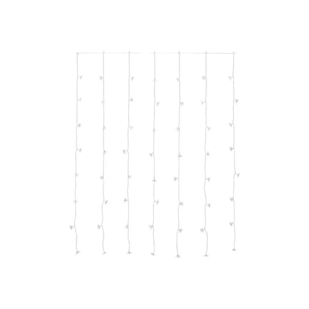 IKEA STRÅLA LED aydınlatma perdesi , beyaz, 120x160 cm 
