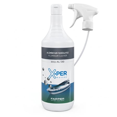 X-Per Marine - Alüminyum Temizleyici Bixy AL 130 (1 L): Direkler ve Alüminyum Yüzeylerde %40 Fosforik Asit Gücü!