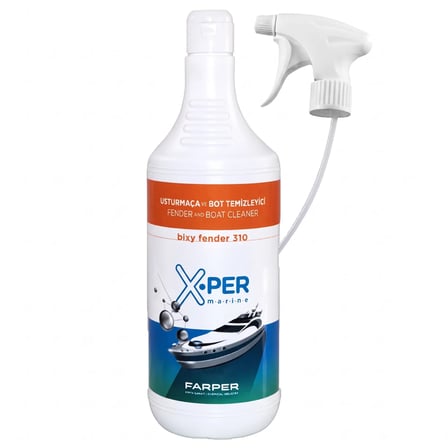 X-Per Marine - Usturmaça ve Bot Temizleyici Bixy Fender 310 (1 L): Usturmaçalarınız ve Botlarınız İçin Organik İçerikli Koruyucu Temizlik!