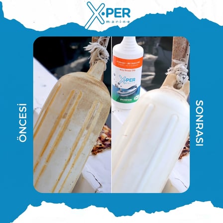 X-Per Marine - Usturmaça ve Bot Temizleyici Bixy Fender 310 (1 L): Usturmaçalarınız ve Botlarınız İçin Organik İçerikli Koruyucu Temizlik!