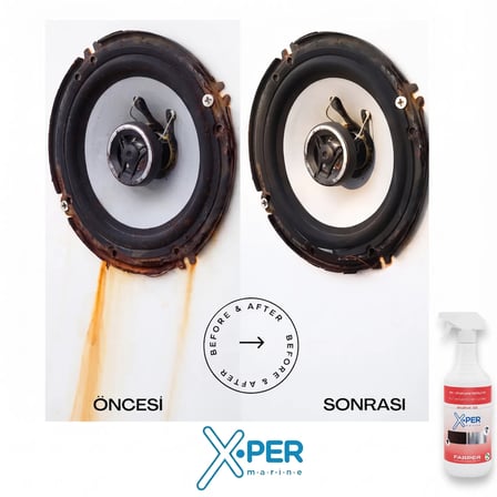 X-Per Marine - Pas ve Siyah Leke Temizleyici Bixy Flott 125 (1 L): Ovalamak Yok! 20 Saniyede Pas ve Siyah Lekelere Son!