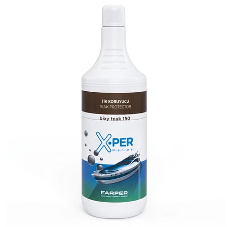 X-Per Marine - Tik Koruyucu Bixy Teak Protector 150 (1 L): Altın Tonlarını Koruyan, Yağ ve Leke İtici Profesyonel Kalkan!