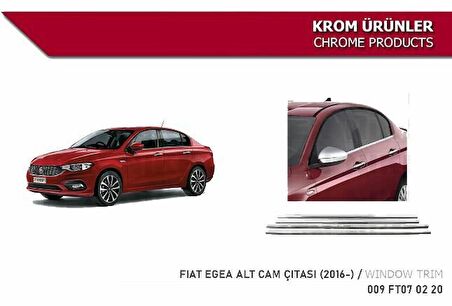 Fiat egea alt cam citasi kromu 2016+ Sonrası Niken