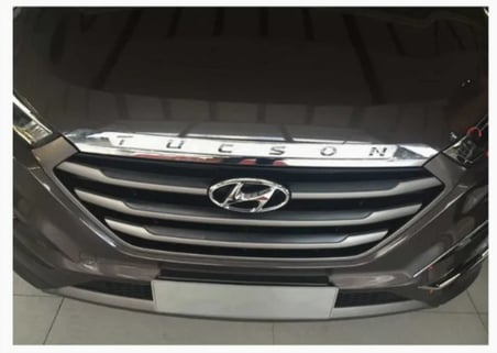 Hyundai Tucson ön panjur üst kromu 2015-2018 Arası Uyumlu