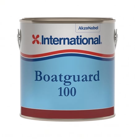 International Boatguard 100 - 2,5 Lt Kırmızı/Red Sualtı Zehirli Antifouling Tekne Boyası - Sezon Boyu Kesintisiz Koruma: Teknenizin Altında Pürüzsüz Bir Seyir!