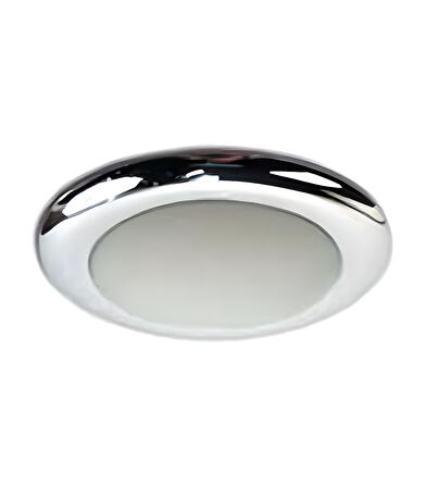 NO:2 ABS GÖVDE KROMAJ TAVAN LAMBASI LED 12V