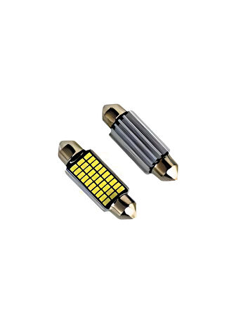 SOFİT AMPUL 6W LED 30 SMD 39MM (2'Lİ) BEYAZ 12V