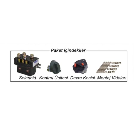 South Pacific VS1500C Dik Irgat 10mm Tamburlu (Halat Fenerli) Krom Gövdeli 24V - Büyük Teknelere Yakışan ''Zorlu Şartların Hakimi''