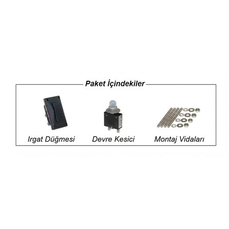 South Pacific WN700 - 12V Yatık Motorlu Dik Irgat 6mm Polimer Gövdeli - Pratiklik ve Gücün Mükemmel Uyumu