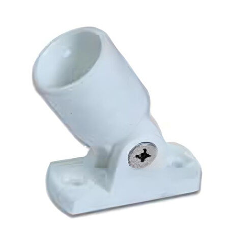 TENTE AYAĞI Ø22mm BEYAZ
