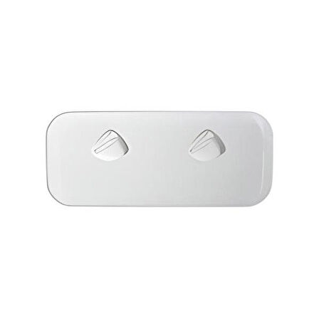 TEKNE VE KARAVAN İÇİN PLASTİK KAPAK BEYAZ  248x603 mm
