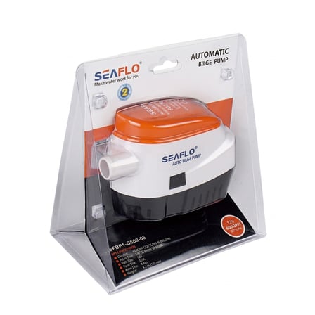 SEAFLO Otomatik Sintine Pompası 1100 GPH 24V (Hortum Çıkışı Ø:29 mm)