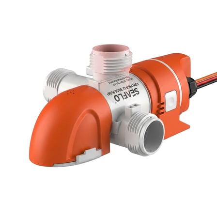 Seaflo Alçak Düşük Manuel Profilli Sintine Pompası 1100 GPH 12V Hortum Çıkışı Ø: 3/4'', 1'', 1-1/8' (19mm, 25mm, 29mm)