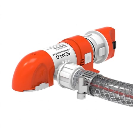 Seaflo Alçak Düşük Otomatik Profilli Sintine Pompası 1100 GPH 24V Hortum Çıkışı Ø: 3/4'', 1'', 1-1/8' (19mm, 25mm, 29mm)
