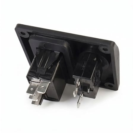 Seaflo Sintine Pompası Kontrol Paneli 12V 15A - 3 Pozisyonlu Kontrol Siyah Plastik Panel (Manuel - Off - Otomatik)