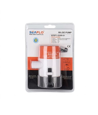 seaflo klasik dalgıç manuel sintine pompası 500 gph 12v  - hortum çıkışı ø: 3/4'' (19mm)