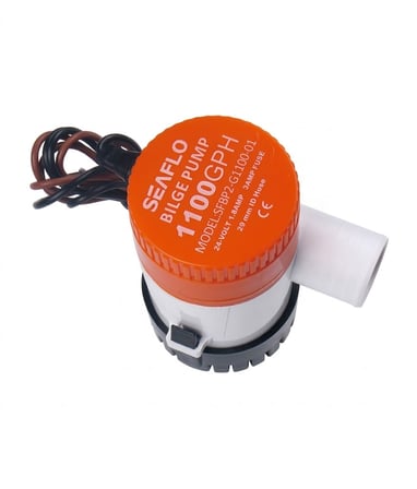 seaflo klasik dalgıç manuel sintine pompası 1100 gph 12v  - hortum çıkışı ø: 1-1/8'' (29mm)