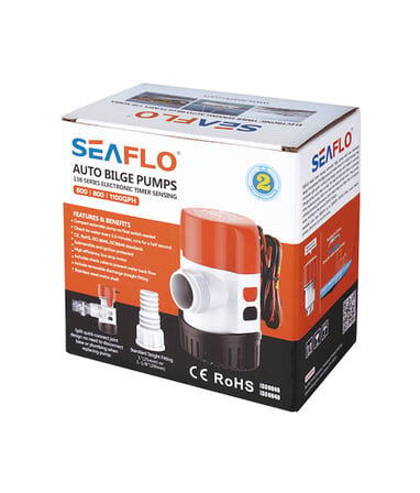 SEAFLO Otomatik Sintine Pompası 800 GPH 12V (Hortum Çıkışı Ø 19-29 mm)