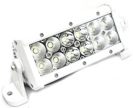TEKNE İÇİN DİKDÖRTGEN GÜVERTE LAMBASI 12LED 36W 12-24 V