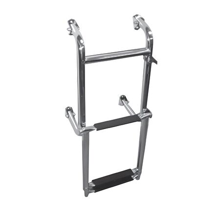 KROM MERDİVEN 2+2 KATLANIR TELESKOPİK 30x90CM 