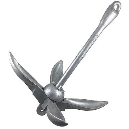 ŞEMSİYE ÇIPA GALVANİZLİ  6KG Tekne ve Bot Çapası                              