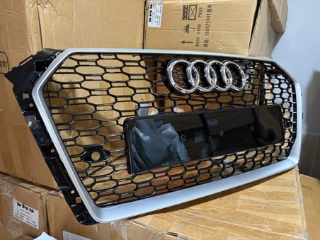 hdmtuning Audi A4 Rs4 Panjur Gri Çerçeve 2017-2019 Arası  Uyumlu