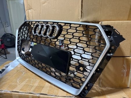 hdmtuning Audi A4 Rs4 Panjur Gri Çerçeve 2017-2019 Arası  Uyumlu