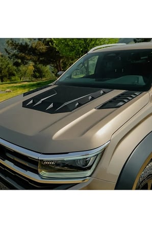VW VOLKSWAGEN Amarok 2022+ ile uyumlu Kaput Havalandırma Kanalları