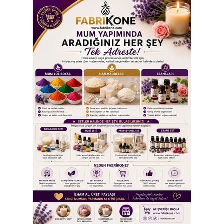 Premium Mum Esansı 5 cc 2'li Set - Çilek, Vanilya - Soya Wax, Parafin, Jel Wax ve Bal Mumu Uyumlu BKFAB2CKVN5